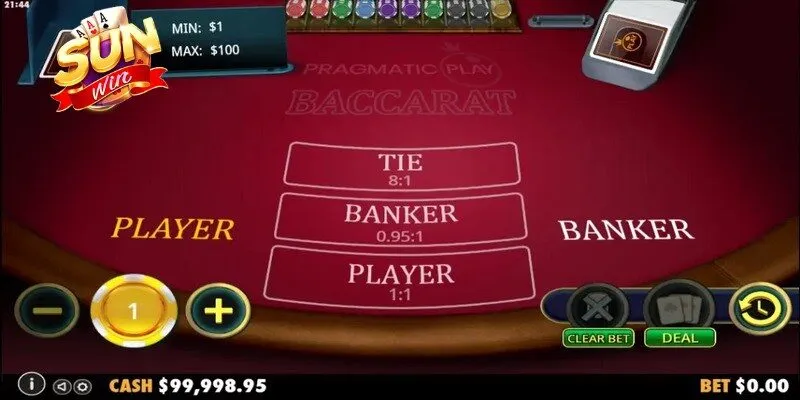 Baccarat Sunwin - Tận Hưởng Không Gian Cược Sôi Động 3 Sunwin Dự đoán chính xác kết quả sẽ nhận được lợi nhuận tương ứng