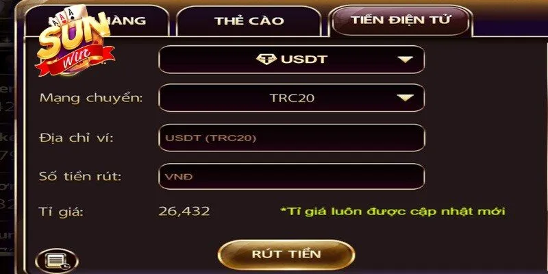 Rút Tiền Sunwin - Bí Kíp Thực Hiện Giao Dịch Nhanh Chóng 3 Sunwin Hoàn tất đơn yêu cầu rút tiền và chờ xử lý trong vòng vài giây